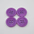 Button - Pop of Colour - Mulberry - 18mm
